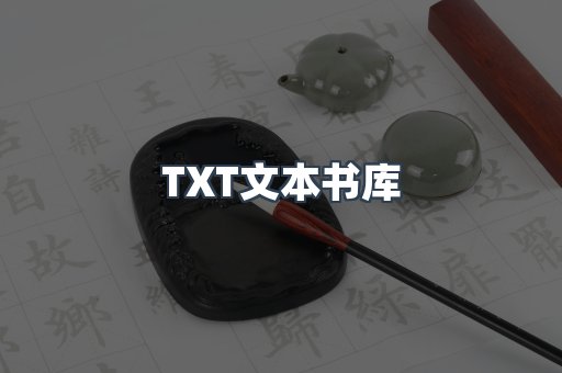 TXT文本书库